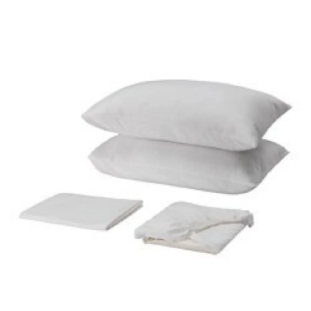 IKEA - SKVATTRAM Cream Full Sheet Set‎